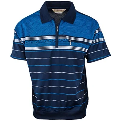 Abbildung von SOUNON Polohemd Poloshirt für Herren Dunkelblau (M3), Groesse: XL