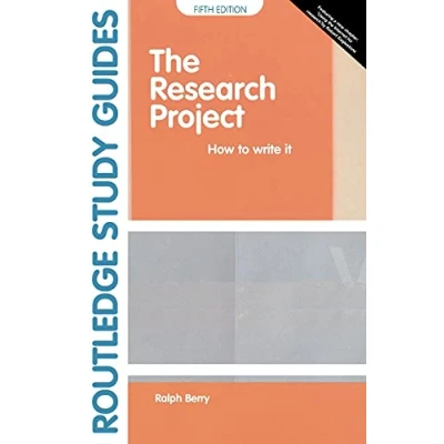 Abbildung von The Research Project: How to Write It (Study Guides)