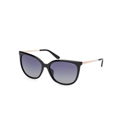 Abbildung von Guess Sonnenbrille, Damen, Größe: 59, Shiny black smoke polarized