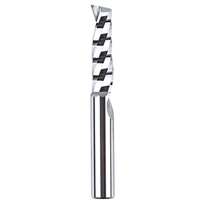 Abbildung von SpeTool Alu Fräser 8mm Schaft Einschneider VHM 32mm Schnittlänge Hartmetall Schaftfräser CNC Holz für Oberfräse Metall Aluminium Acryl und Kunststoff