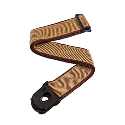 Abbildung von D&#039;Addario Accessories Gitarrengurt mit Verschluss E Gitarrengurt, Akustikgitarrengurt, Bass Tweed