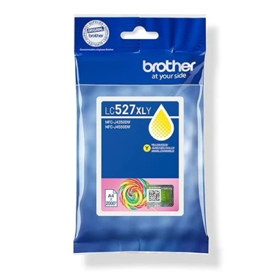 Abbildung von Brother Original LC527XLY Tintenpatrone mit hoher Kapazität, Gelb