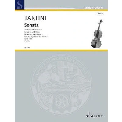 Abbildung von Sonata g Moll: &quot;Didone abbandonata&quot;. op. 1/10. Violine und Klavier. (Edition Schott)