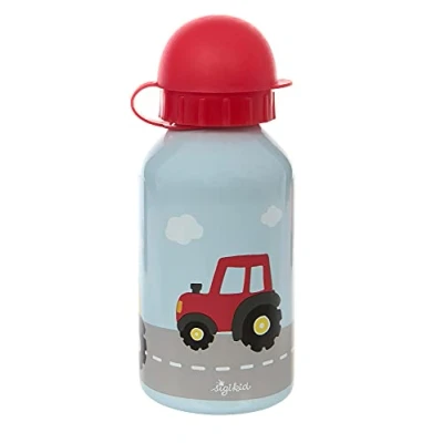 Abbildung von sigikid 350 ML Trinkflasche für Kinder, Größe: One Size, Hellblau