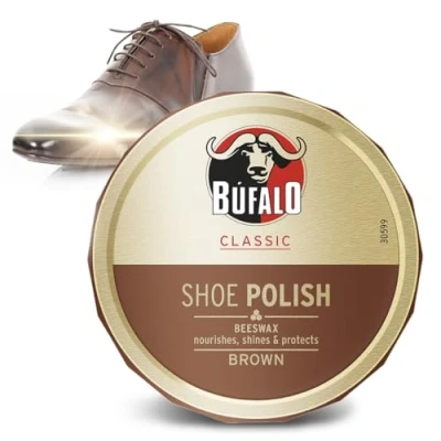 Abbildung von Bufalo Shoe Polish Schuhcreme Braun