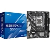 Abbildung von Asrock H610M HVS/M.2 R2.0 Intel H610 LGA 1700 Micro ATX
