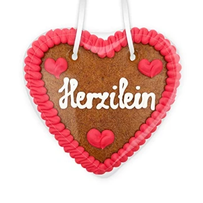 Abbildung von Lebkuchenherz 14cm Herzilein