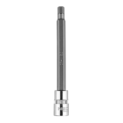 Abbildung von NEO TOOLS Sechskant bit auf 1/4&quot; Einsatz, langes, 87 mm, empfohlen als praktisches Ersatzteil für beschädigte oder verlorene Kit Teile, hohe Qualität, Chrom Vanadium Stahl (H5)