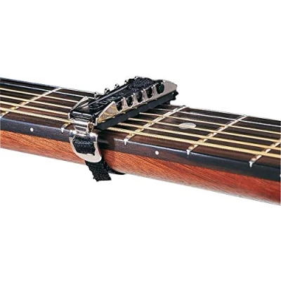 Abbildung von JIM DUNLOP Kapodaster Toggle Grau, Platte, mit Ratsche, Konzertgitarre 14FD