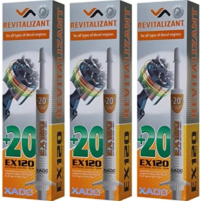 Abbildung von XADO Set für Motorverschleißschutz 3X EX120 Revitalizant Motor (Diesel)