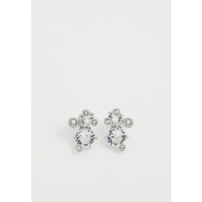 Abbildung von Swarovski Constella Ohrringe, Weiß, Rhodiniert