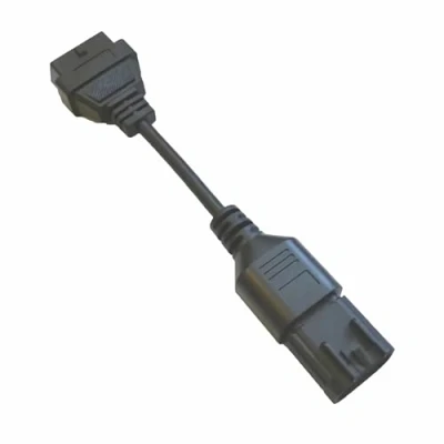 Abbildung von M28CS Bolwins 8pin auf 16pin OBD zu OBD2 Adapter Diagnose Auslesen für Polaris und ATV, Diagnosekabel Adapterkabel, ca. 30cm
