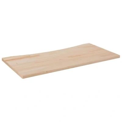 Abbildung von vidaXL Schreibtischplatte, Tischplatte für Bürotisch Schreibtisch Couchtisch, Holztischplatte mit lebendiger Kante, Platte Büro Massivholz Kiefer