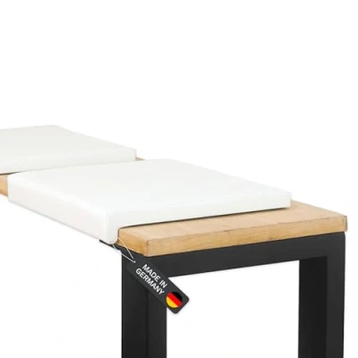 Abbildung von Lycce Bankauflage Klemmkissen, Sitzkissen 1 Leiste, 35cm Klemmtiefe, weich gepolstert, (1 St), verrutscht nicht, hochwertiger Kunstlederbezug, verschiedene Farben