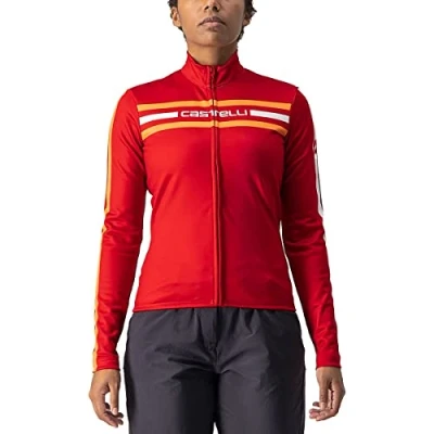 Abbildung von CASTELLI 4522540 UNLTD W THERMAL JRS Sweatshirt Women&#039;s Dunkelrot L