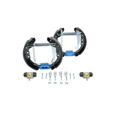 Abbildung von ATE Original TopKit 03.0520 6120.3 Bremsensatz, Trommelbremse mit Radbremszylinder, Zubehör VOLKSWAGEN: Passat B3/B4 Variant, Caddy 2 Kombi
