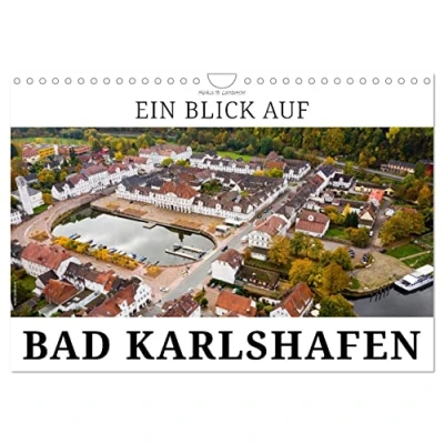Abbildung von Ein Blick auf Bad Karlshafen (Wandkalender 2025 DIN A4 quer), CALVENDO Monatskalender