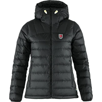 Abbildung von Fjallraven Womens Expedition Pack Down Hoodie W Jacket, Black, XL
