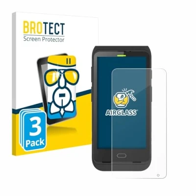 Abbildung von BROTECT Schutzglas für Honeywell CT40 XP (3 Stück) Schutzfolie Panzer Folie Glas [Extrem Kratzfest 9H, Anti Fingerprint, Ultra Transparent]