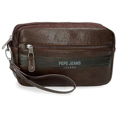 Abbildung von Pepe Jeans Horley Gepäck Umhängetasche für Herren, braun, Talla única, handtasche