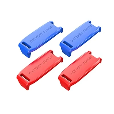Abbildung von TAKEWELL Batterieschutzhülle für SRAM AXS/eTap Akku (4 Stück), 2 Stück * Blau + Rot.