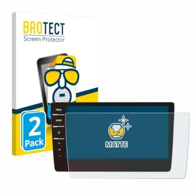 Abbildung von BROTECT Entspiegelungs Schutzfolie für Volkswagen Touran 2019 Discover Pro 9.2&quot; (2 Stück) Matte Displayschutz Folie, Anti Fingerprint