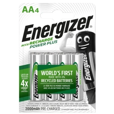 Abbildung von ENERGIZER AA (HR6) Power Plus E300626700 Gerätebatterie 1.2V 2000mAh Standard 4