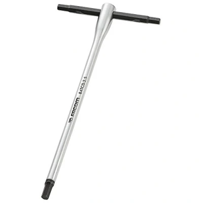 Abbildung von FACOM Stiftschüssel mit flexiblen T Griff 2.5 mm 6 Kant, 1 Stück, 84TCD.2.5