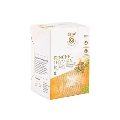 Abbildung von GEPA Bio Fenchel Thymian Tee, 20 Teebeutel 5er Pack