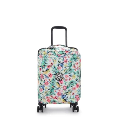 Abbildung von Kipling Spontaneous S Small Cabin Size Wheeled Luggage, Carry On, Cocktail Floral (Orange)