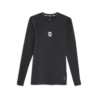 Abbildung von Puma Hoops TEAM Funktions Langarmshirt, Herren, Größe: XL, black