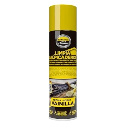 Abbildung von ABC Car Cleaners MOT60002 Spray Vanilla Auto DUFT ARMATURENBRETT POLIEREN 250ml, gelb