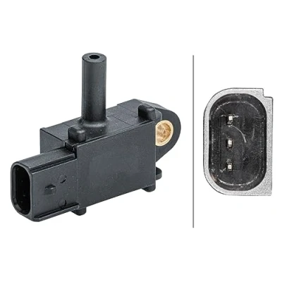 Abbildung von HELLA 6PP 009 409 551 Sensor, Abgasdruck