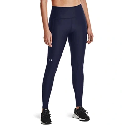 Abbildung von Under Armour Hirise Tights, Damen, Größe: Small, Midnight navy/white