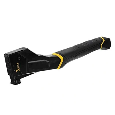 Abbildung von Stanley FatMax Hammer Tacker extra Light Set (rückschlagfrei, rückstaufrei, 3er Klammerfach lang, ideal für Dachdecker und Bodenleger, inkl. 1.000 Klammern Typ G 10mm) FMHT81394 9