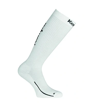 Abbildung von Kempa LANG Socken, Größe: 41 44, Weiß schwarz