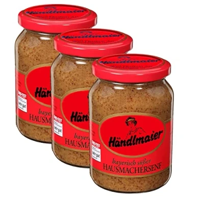Abbildung von Händlmaier bayerisch Hausmachersenf süß 335g 3er Pack