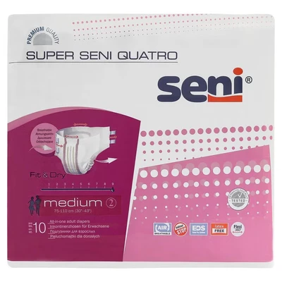 Abbildung von Super SENI Quatro Inkontinenzslip M 10 St