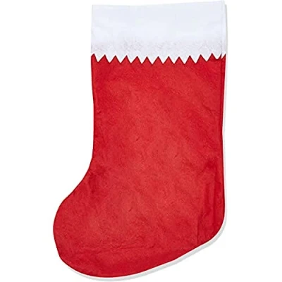 Abbildung von Baker Ross EX5973 Große Weihnachtsstrümpfe aus Filz Kreative Kunst und Handwerk für Kinder zum Dekorieren, Verschönern Personalisieren (3 Stück), Sortiert