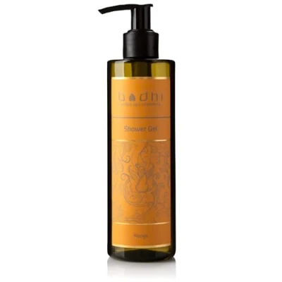 Abbildung von BODHI® Duschgel Mango 250 ml mit süßem exotischem Duft bio &amp; vegan 98% natürlich