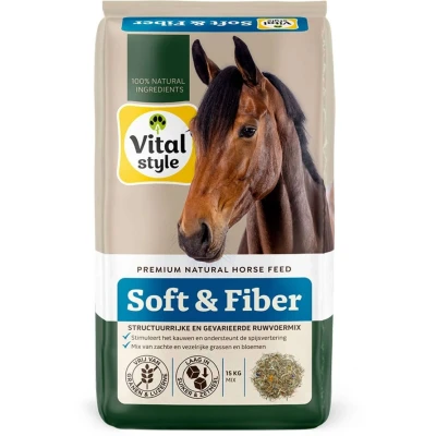 Abbildung von VITALstyle Raufuttermischung Soft &amp; Fiber 15kg