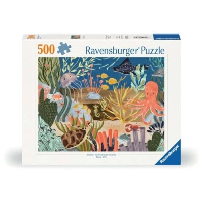 Abbildung von Ravensburger Puzzle 12001385 Ocean Whimsie 500 Teile für Erwachsene und Kinder ab 12 Jahren