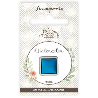 Abbildung von Stamperia KAJC10 Watercolour Refill, Cerulean Blue, 5 x 8 1 cm