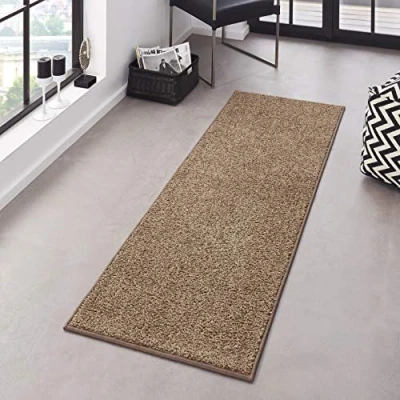 Abbildung von HANSE Home Läufer &quot;Pure 100&quot;, rechteckig, Kurzflor, Unifarben, Teppich, Modern, Wohnzimmer, Kinderzimmer, Flur