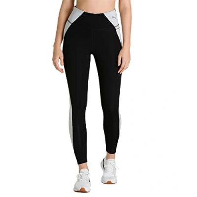 Abbildung von PUMA Damen Evostripe 7/8 Strumpfhose mit hoher Taille Strumpfhose, Dusty Plum, S
