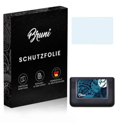 Abbildung von Bruni Schutzfolie kompatibel mit Wacom CINTIQ 12WX Folie, glasklare Displayschutzfolie (2X)