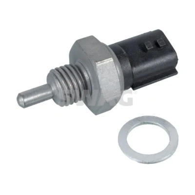 Abbildung von SWAG 33 10 6730 Kühlmitteltemperatursensor schwarz mit Dichtring RENAULT: CLIO 2, MEGANE 2 Kombi, 3, DACIA: Duster SUV, Dokker Lodgy