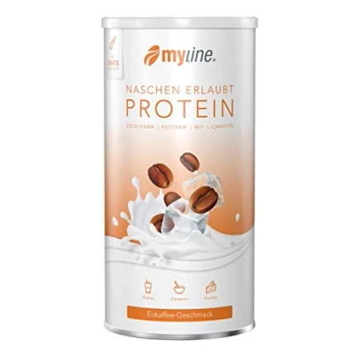 Abbildung von myline Protein Eiskaffee