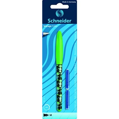 Abbildung von Füllfederhalter SCHNEIDER Voyage M Blau Blister 1 Stk.