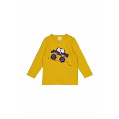 Abbildung von Fred&#039;s World by Green Cotton Langarmshirt für Kinder, Größe: 86, Mango